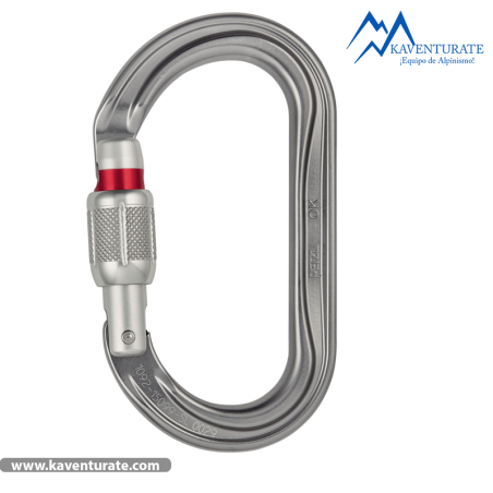 OK Mosqueton oval Screw-Lock