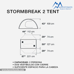 Tienda de Campaña Stormbreak 2 - The North Face