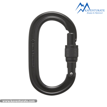 Mosqueton Oval Keylock Screwgate